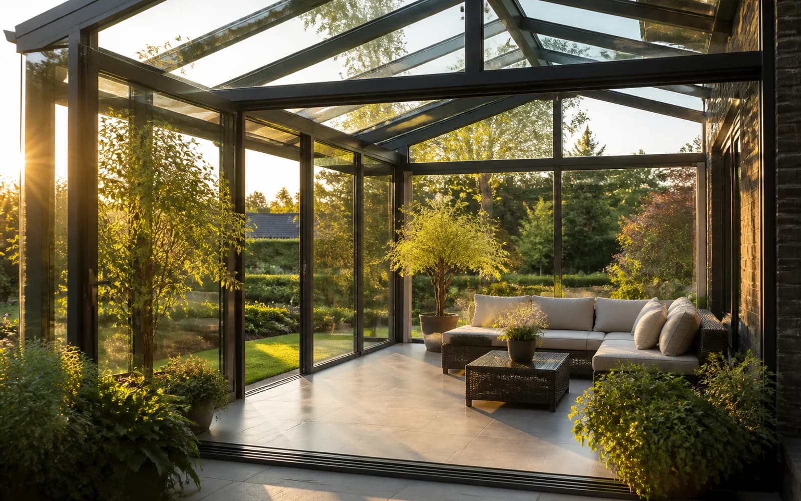 Aydın winter garden glass systems — Lumina